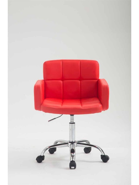 Werkkruk Los Angeles kunstleer, rood Werkkruk Los Angeles kunstleer, rood