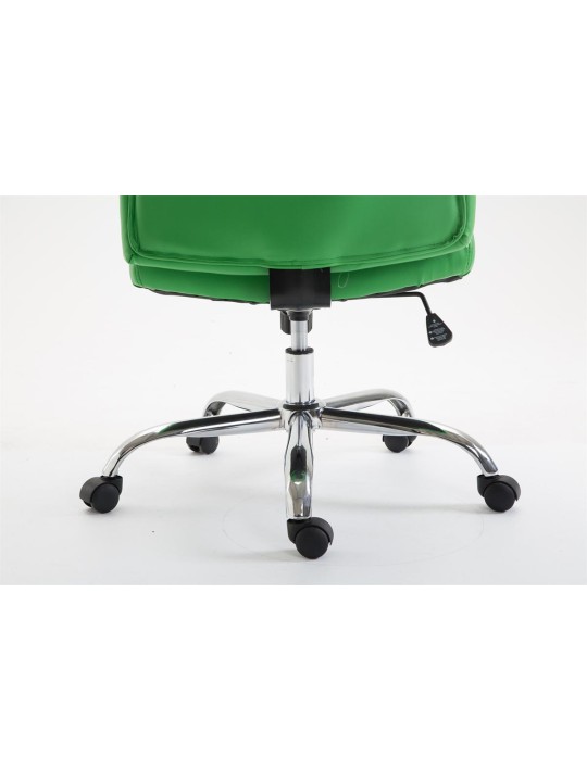 Bureaustoel Vaud kunstleer, groen