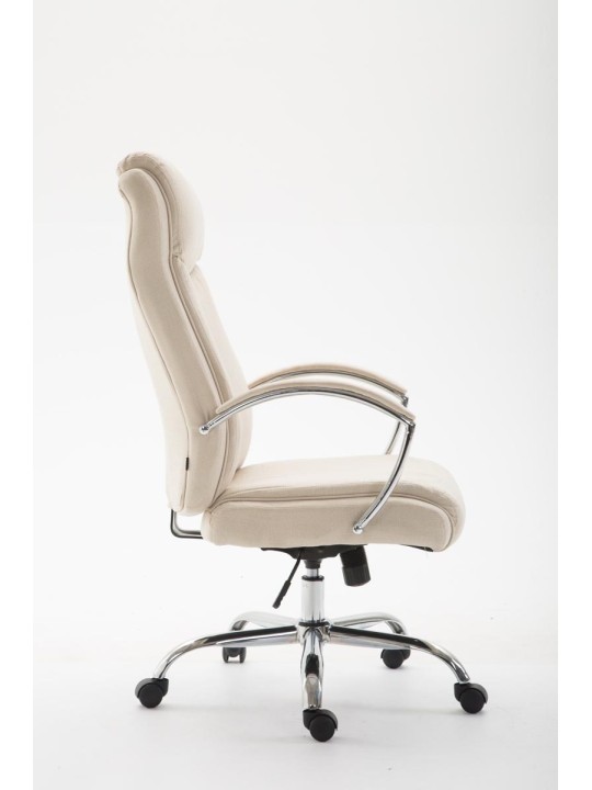 Bureaustoel Vaud stof, crème