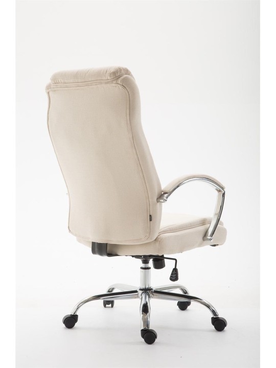 Bureaustoel Vaud stof, crème