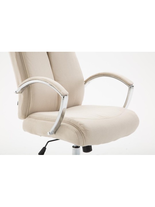 Bureaustoel Vaud stof, crème