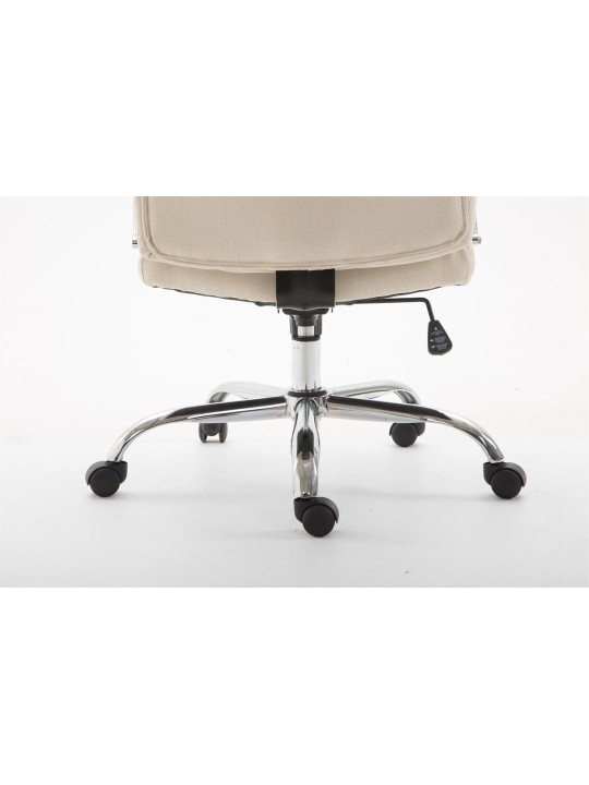 Bureaustoel Vaud stof, crème