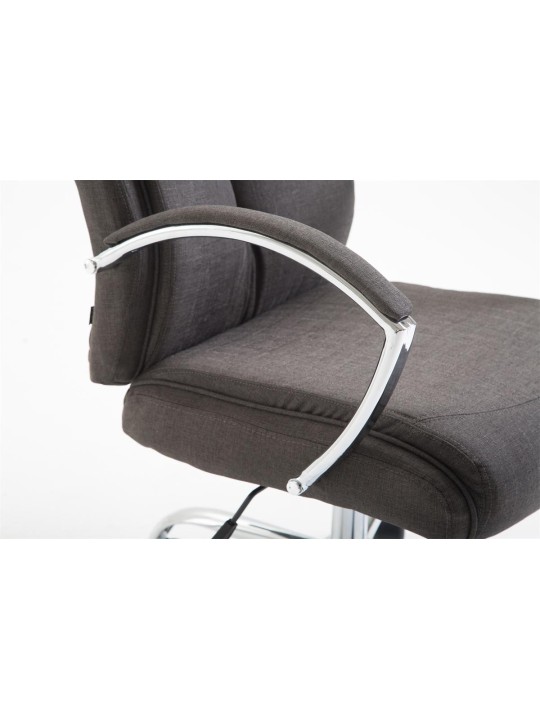 Bureaustoel Vaud stof, donkergrijs