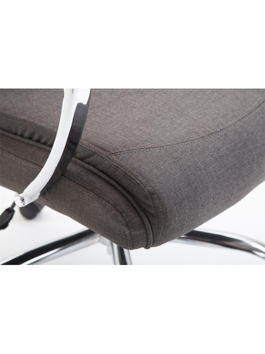 Bureaustoel Vaud stof, donkergrijs