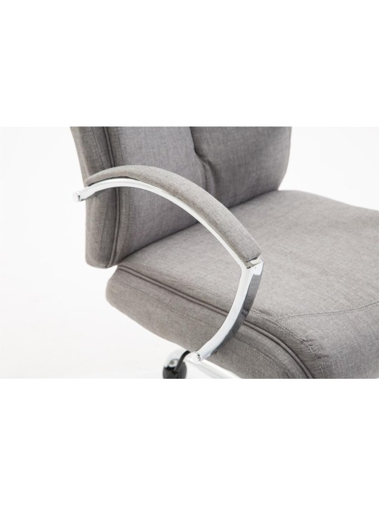 Bureaustoel Vaud stof, grijs
