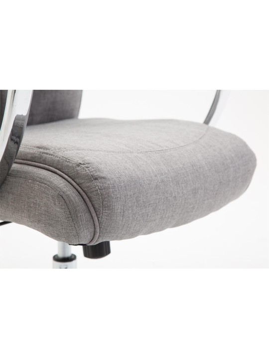 Bureaustoel Vaud stof, grijs