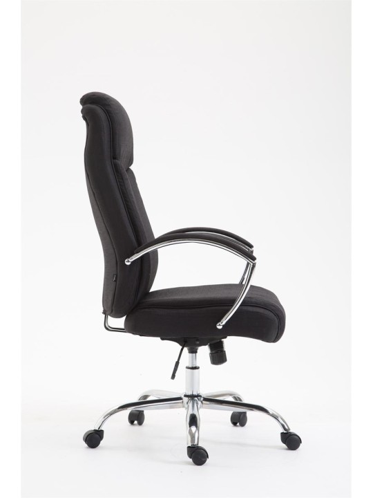 Bureaustoel Vaud stof, zwart