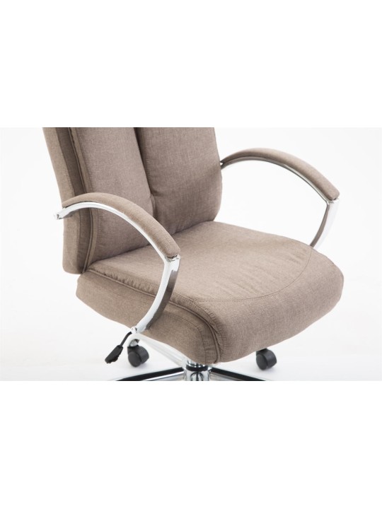 Bureaustoel Vaud stof, taupe