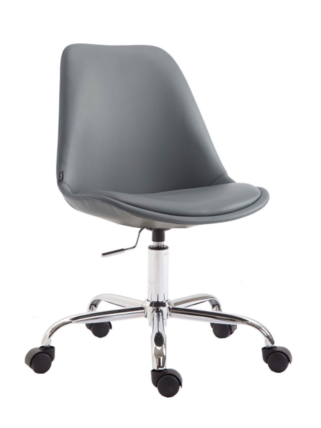 Bureaustoel Toulouse kunstleer, grijs