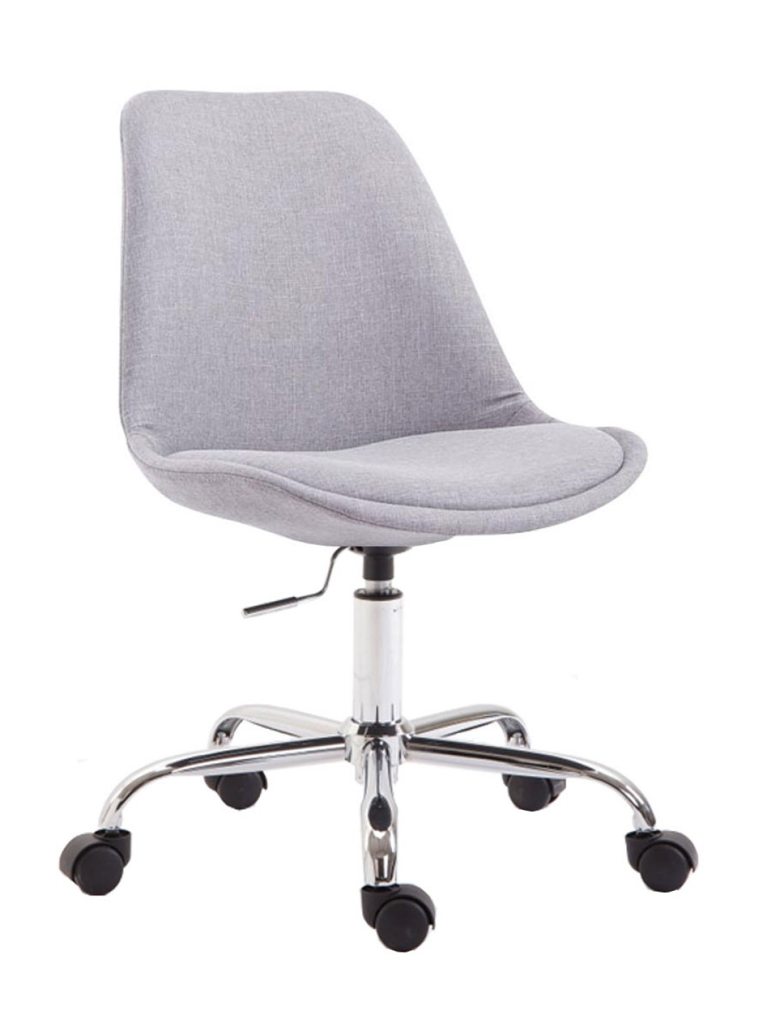 Bureaustoel Toulouse stof, grijs