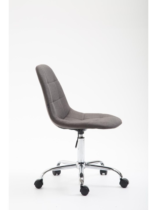 Bureaustoel Reims stof, donkergrijs