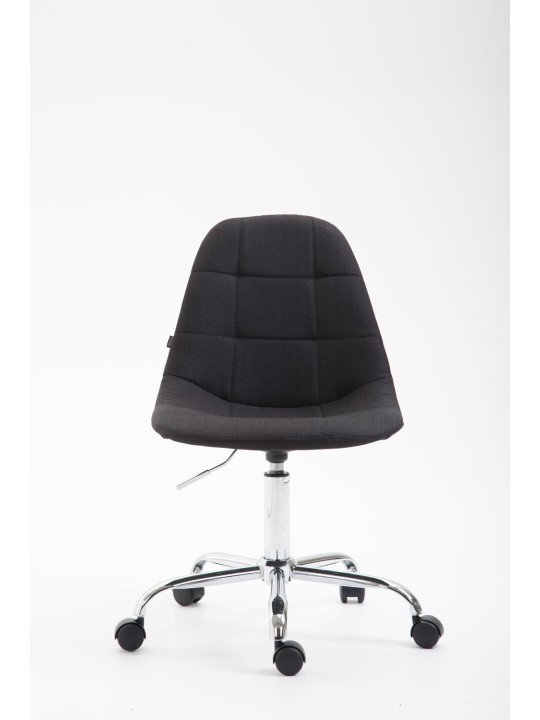 Bureaustoel Reims stof, zwart