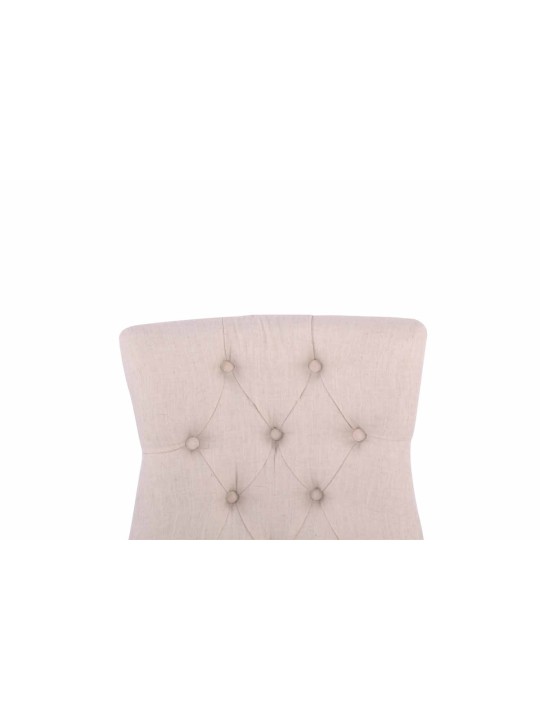 Eetkamerstoel Aberdeen stof antiek, crème