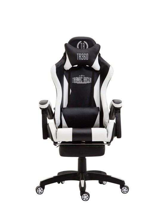 Bureaustoel Ignite kunstleer, zwart/wit