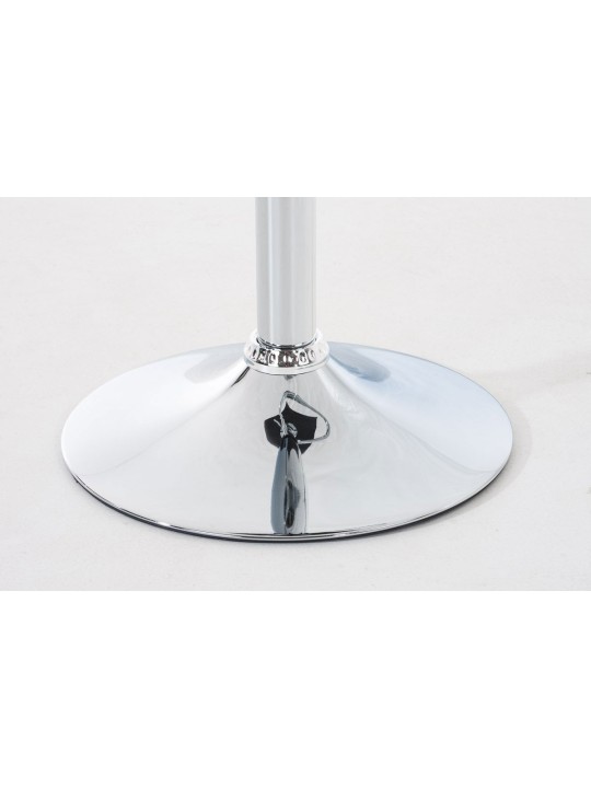 Set van 2 barkrukken Hoover kunststof chroom, zwart