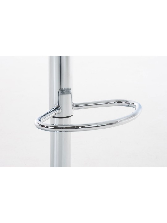 Set van 2 barkrukken Hoover kunststof chroom, grijs