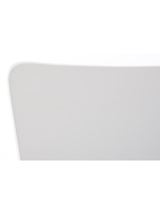 Set van 2 bezoekersstoelen Aaron, wit