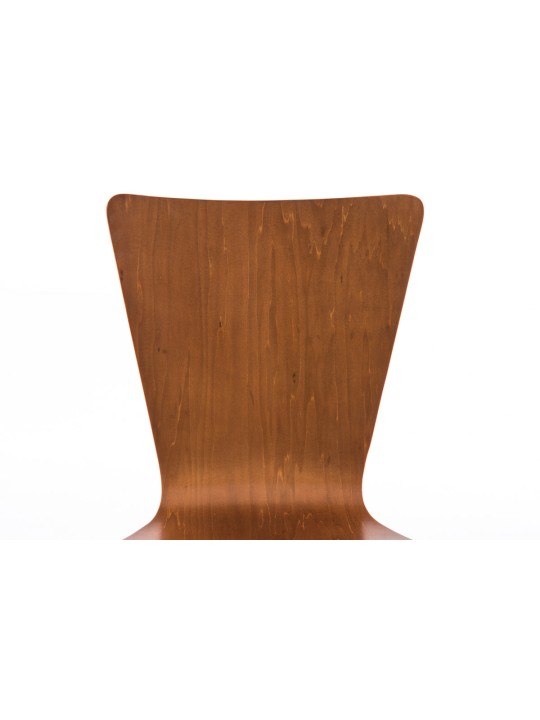 Set van 2 bezoekersstoelen Aaron, bruin