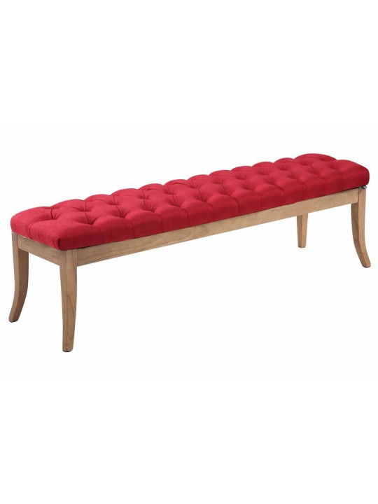 Bank Ramses stof antiek-licht 150 cm, rood Bank Ramses stof antiek-licht 150 cm, rood