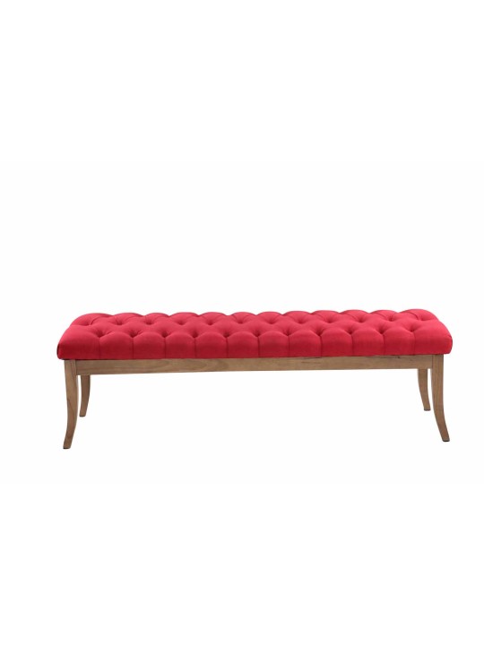Bank Ramses stof antiek-licht 150 cm, rood Bank Ramses stof antiek-licht 150 cm, rood