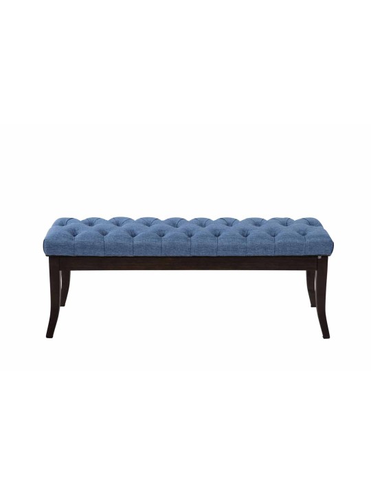 Bank Ramses stof antiek-donker 120 cm, blauw Bank Ramses stof antiek-donker 120 cm, blauw