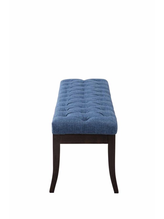 Bank Ramses stof antiek-donker 120 cm, blauw Bank Ramses stof antiek-donker 120 cm, blauw