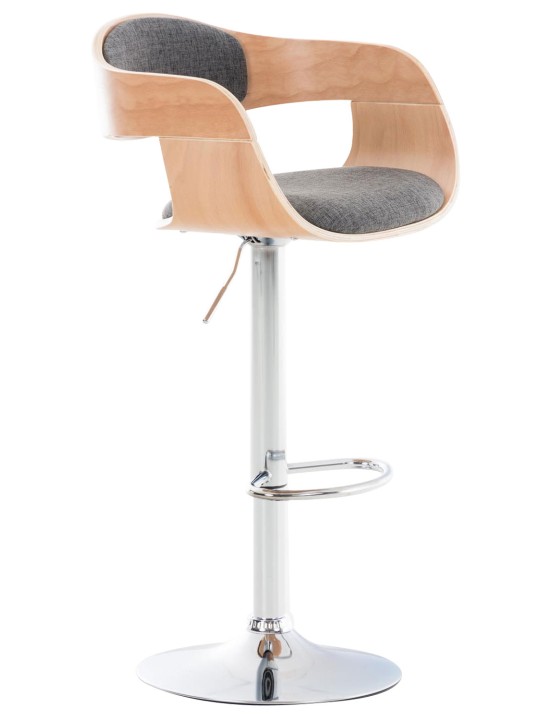 Barkruk Kingston C stof, naturel/lichtgrijs Barkruk Kingston C stof, naturel/lichtgrijs