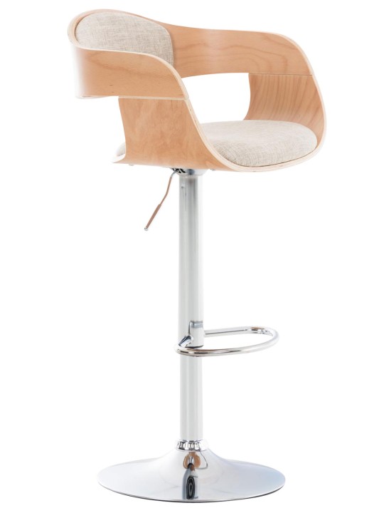 Barkruk Kingston C stof, naturel/crème Barkruk Kingston C stof, naturel/crème