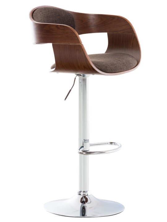 Barkruk Kingston C stof, walnoot/bruin Barkruk Kingston C stof, walnoot/bruin