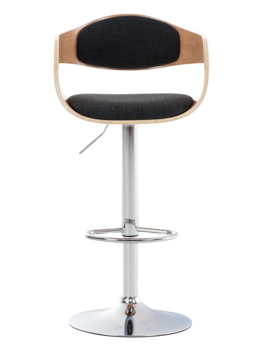 Barkruk Kingston C stof, naturel/donkergrijs Barkruk Kingston C stof, naturel/donkergrijs