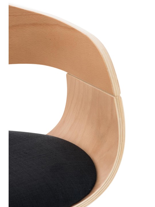 Barkruk Kingston C stof, naturel/zwart Barkruk Kingston C stof, naturel/zwart