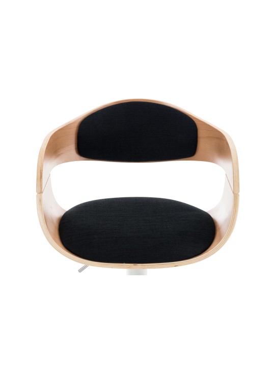 Barkruk Kingston C stof, naturel/zwart Barkruk Kingston C stof, naturel/zwart