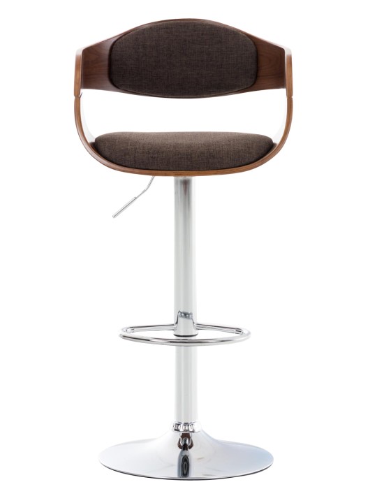 Barkruk Kingston C stof, walnoot/bruin Barkruk Kingston C stof, walnoot/bruin