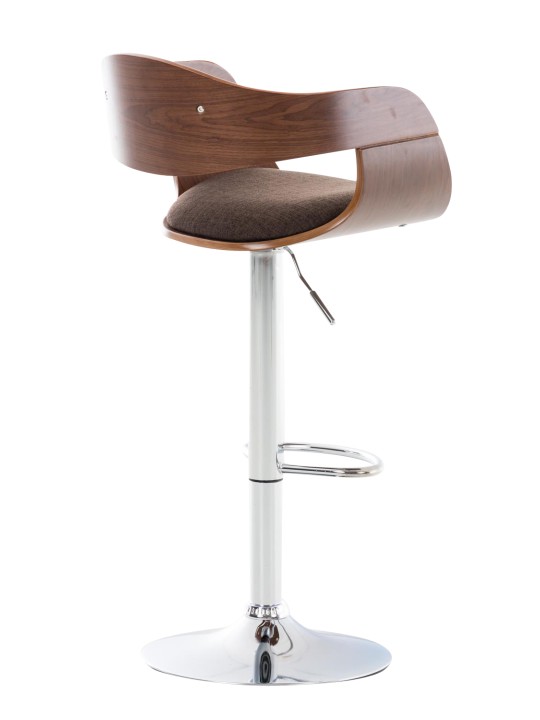 Barkruk Kingston C stof, walnoot/bruin Barkruk Kingston C stof, walnoot/bruin