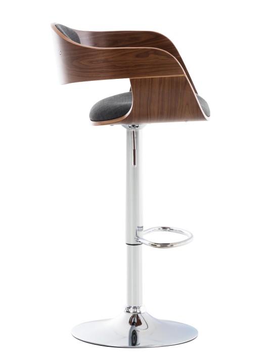 Barkruk Kingston C stof, walnoot/donkergrijs Barkruk Kingston C stof, walnoot/donkergrijs