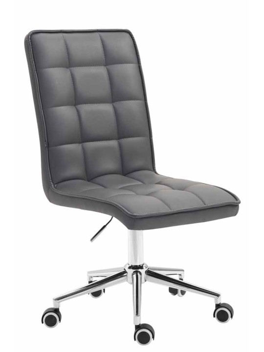 Werkkruk Peking V2 kunstleer, grijs