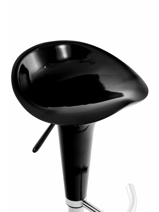 Barkruk Zadel, zwart