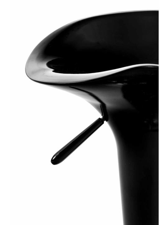 Barkruk Zadel, zwart