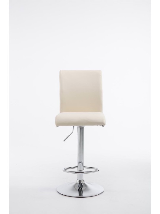 Set van 2 barkrukken Keulen kunstleer chroom, crème Set van 2 barkrukken Keulen kunstleer chroom, crème