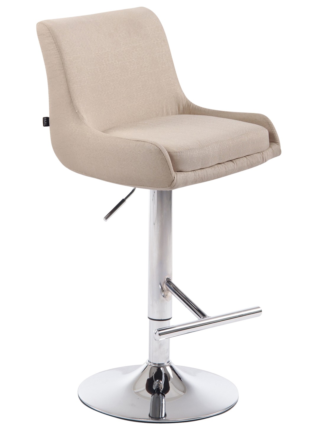 Barkruk Club stof C, crème