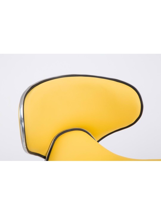 Set van 2 barkrukken Las Vegas V2 kunstleer chroom, geel Set van 2 barkrukken Las Vegas V2 kunstleer chroom, geel
