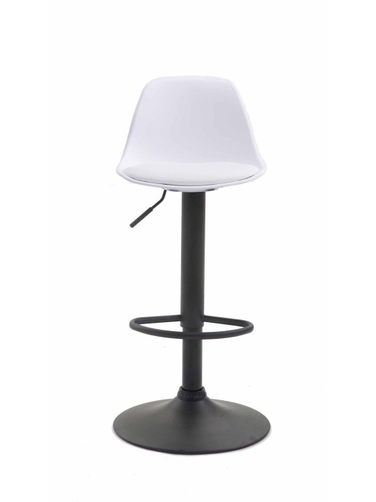 Barkruk Kiel kunstleer, wit
