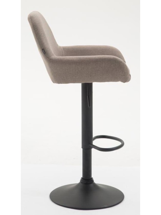 Set van 2 barkrukken Braga stof, taupe