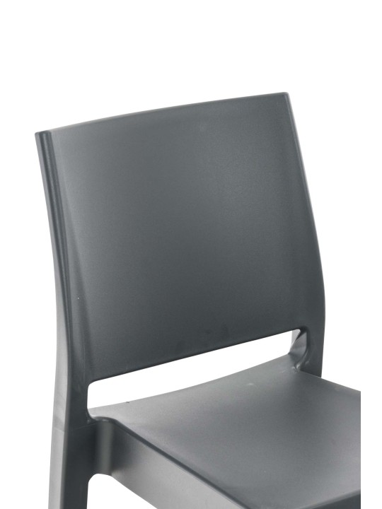 Barkruk Maya, donkergrijs