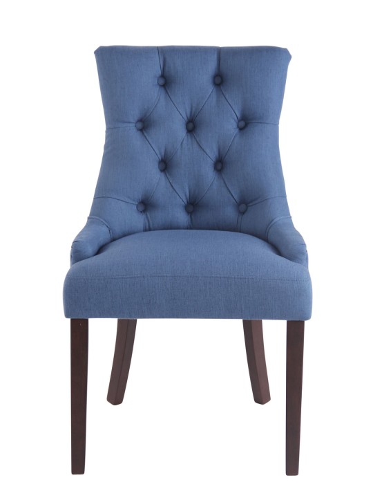 Eetkamerstoel Aberdeen stof antiek, blauw Eetkamerstoel Aberdeen stof antiek, blauw