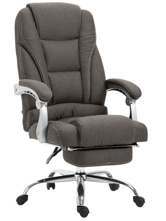 Bureaustoel Pacific stof, donkergrijs