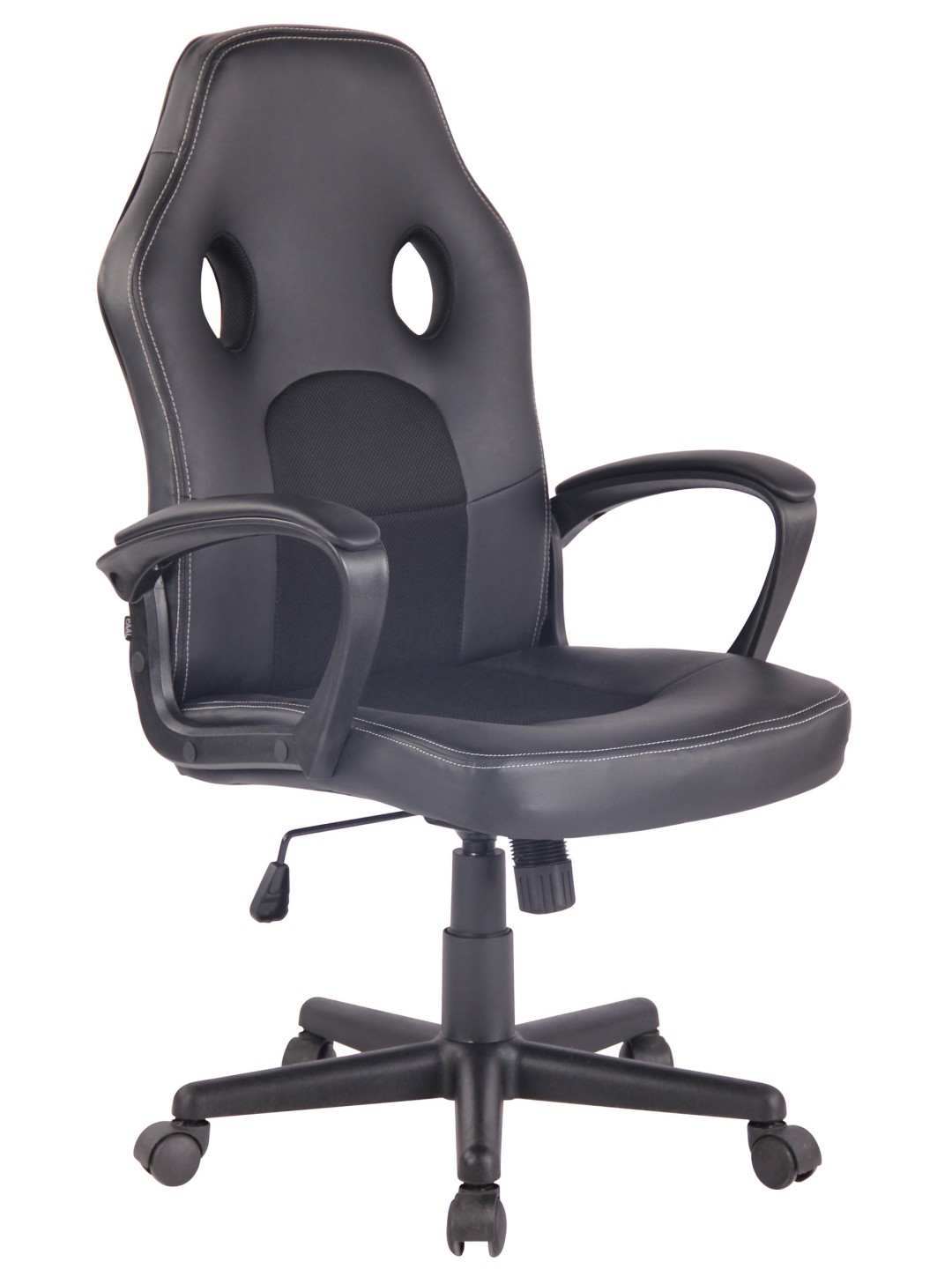 Bureaustoel Elbing, zwart/zwart