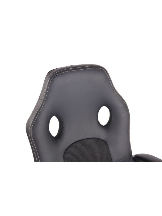 Bureaustoel Elbing, zwart/zwart