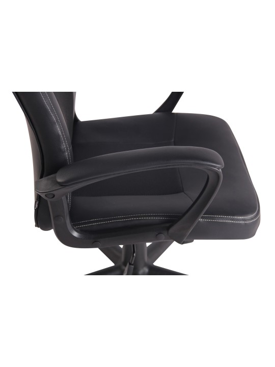 Bureaustoel Elbing, zwart/zwart
