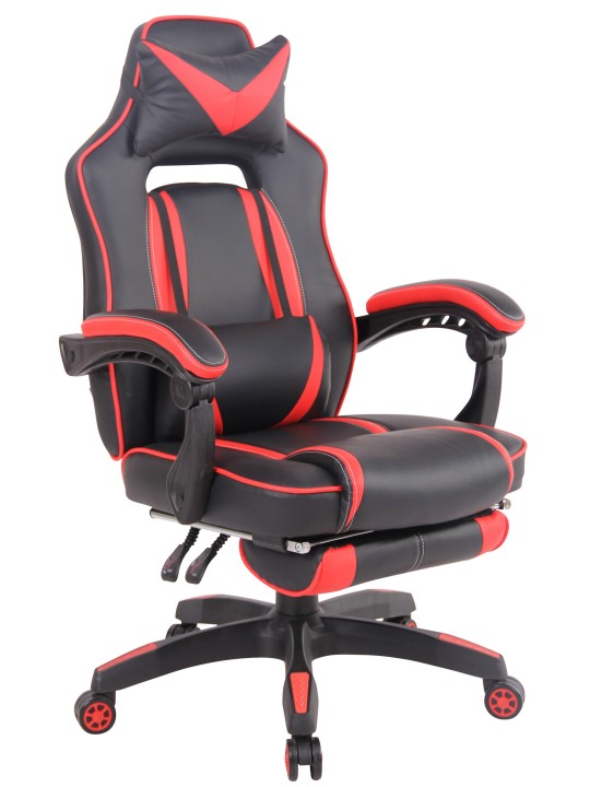 Bureaustoel Warmte, zwart/rood